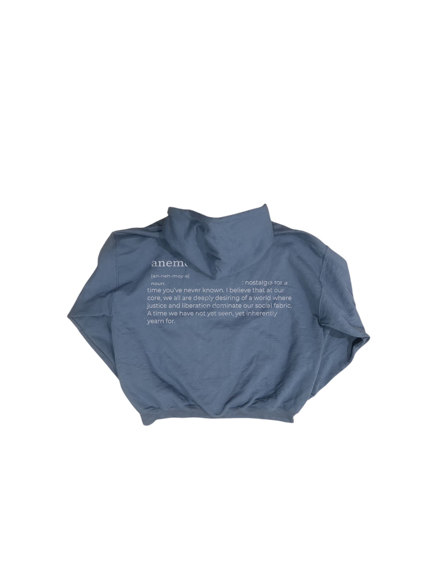 Vintage Cyan Hoodie