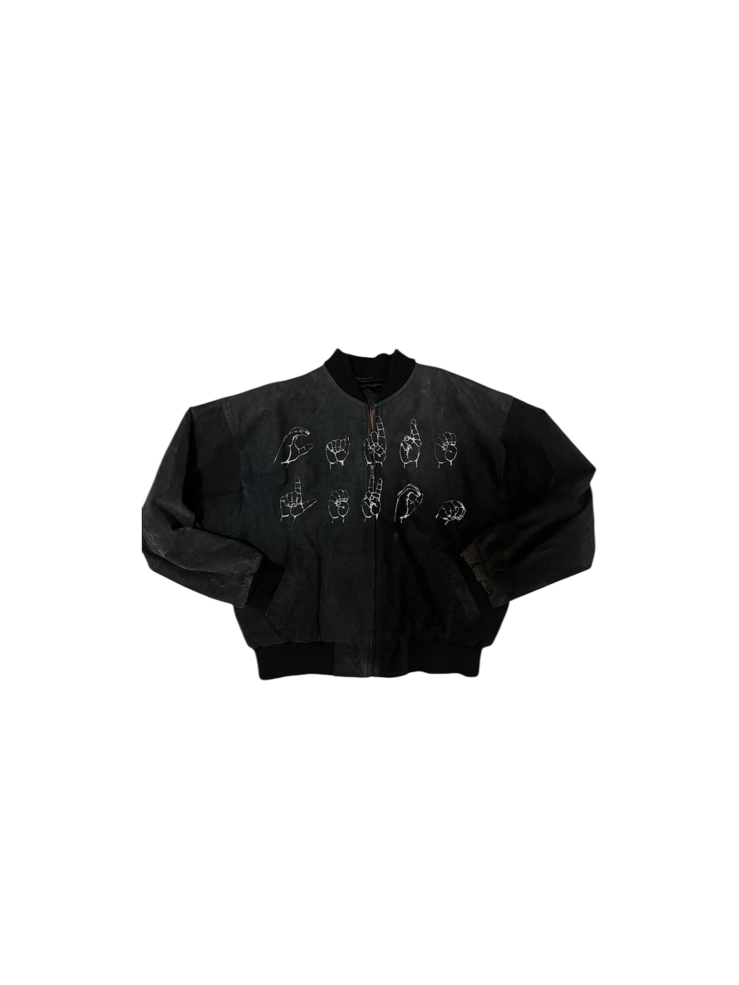80s bomber jacket