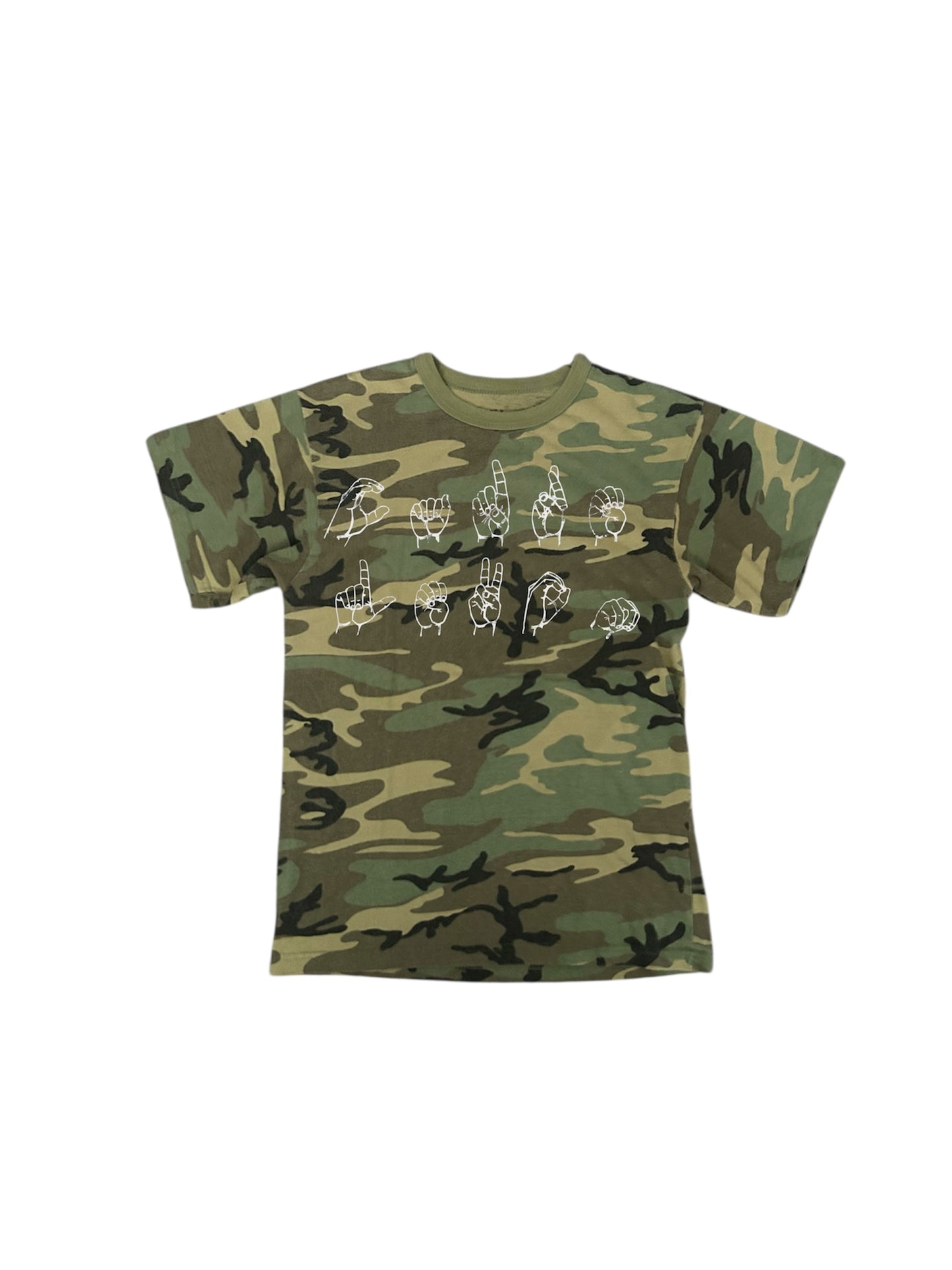 camo tee