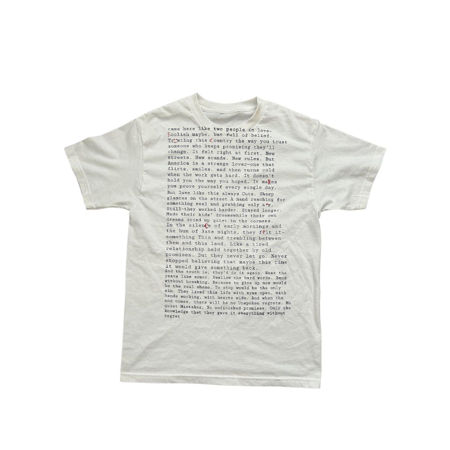 FUCK ICE - Poem Tee
