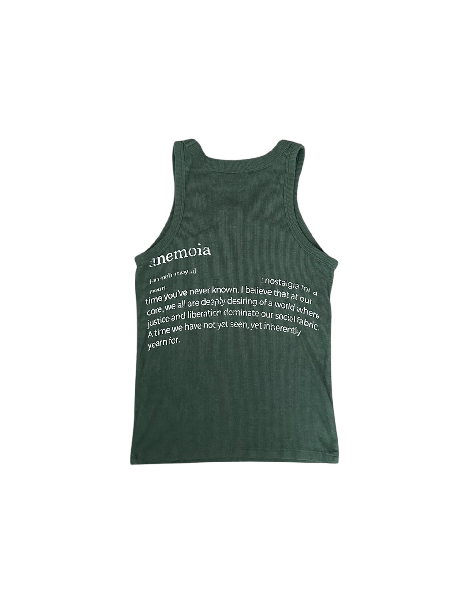 green women's tank top