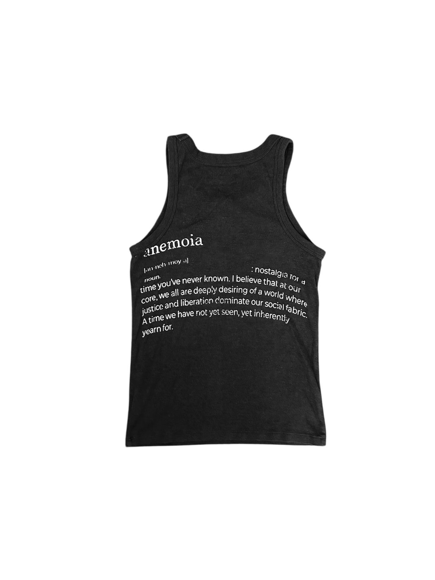 black womens tank top